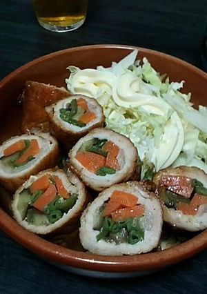 焼き肉のたれで簡単！野菜たっぷり豚肉巻き-レシピのメイン写真