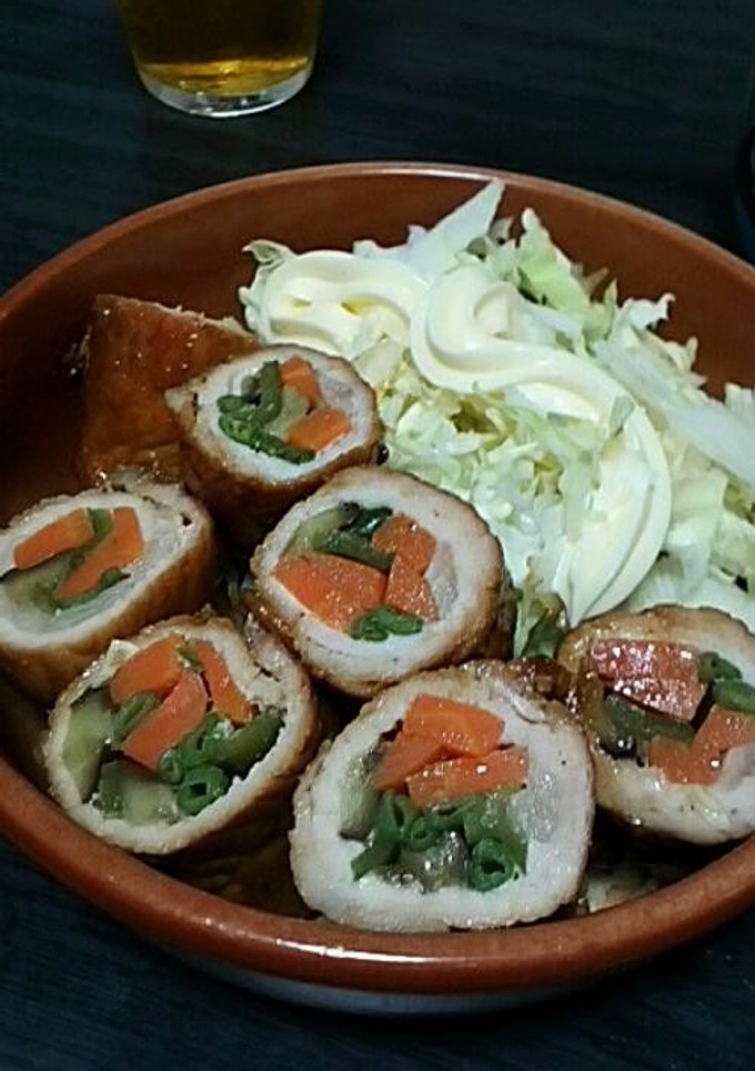焼き肉のたれで簡単！野菜たっぷり豚肉巻き-レシピのメイン写真