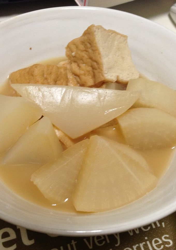 厚揚げと大根とこんにゃくの煮物-レシピのメイン写真