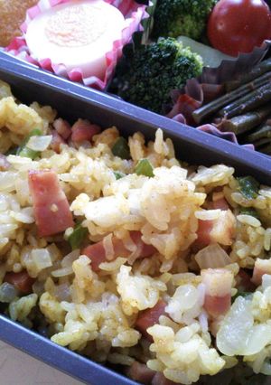 お弁当に♪冷めても美味しい簡単チャーハン-レシピのメイン写真