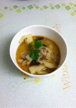 簡単 たけのこカレー-レシピのメイン写真