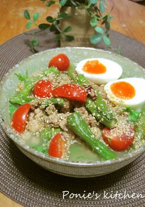 アジア風☆ガパオ風♪具沢山塩ラーメン-レシピのメイン写真