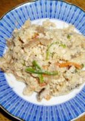おからの煎り煮-レシピのメイン写真