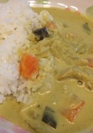 ココナッツミルクカレー-レシピのメイン写真