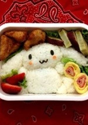 キャラ弁 シナモンロール-レシピのメイン写真