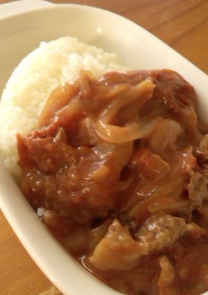 お手軽ハヤシライス-レシピのメイン写真