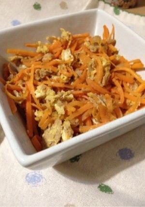 我が家の*にんじんしりしり*-レシピのメイン写真
