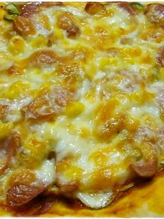 簡単に出来るピザ生地でpizza-レシピのメイン写真