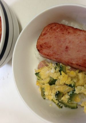 スパム丼-レシピのメイン写真
