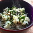 ごま油風味の梅じそごはん☆