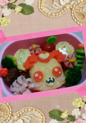 ドキドキプリキュア☆ランス☆キャラ弁-レシピのメイン写真