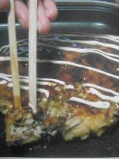 納豆ごはんのお好み焼き-レシピのメイン写真