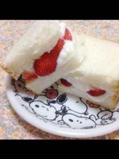 *ヨーグルトのフルーツサンド*-レシピのメイン写真