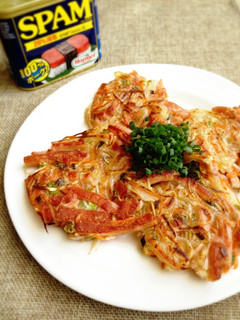 スパムの大根餅風お焼き。-レシピのメイン写真