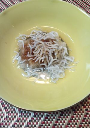 朝御飯に♪大根おろしのちりめんのせ-レシピのメイン写真