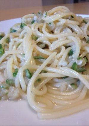 オクラと長芋の冷たいパスタ-レシピのメイン写真