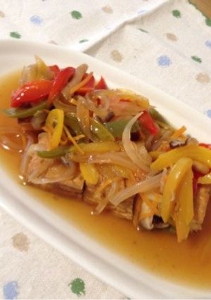厚揚げの野菜たっぷり甘酢あんかけ＊-レシピのメイン写真