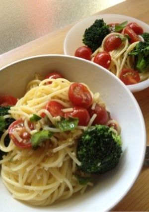 トマトの冷製パスタ☆子供と2人ご飯☆-レシピのメイン写真