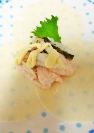 お弁当に☆餃子の皮で簡単春巻き-レシピのメイン写真
