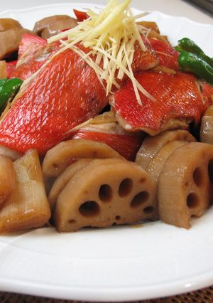 煮魚　～根菜と～-レシピのメイン写真