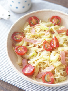 *セロリの塩やきそば レモン風味♪*-レシピのメイン写真