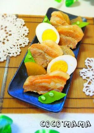 簡単♪炊飯器de豚の角煮*-レシピのメイン写真