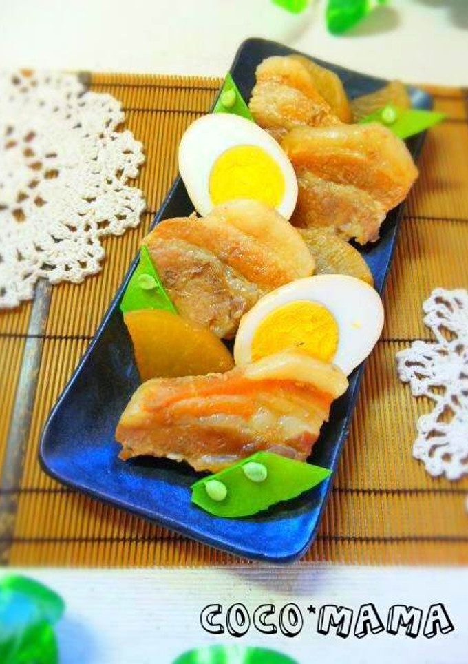 簡単♪炊飯器de豚の角煮＊-レシピのメイン写真