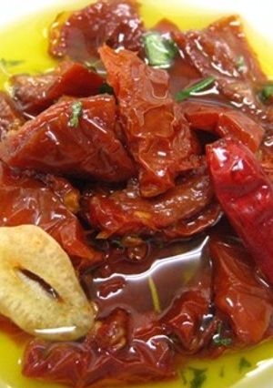 乾燥トマトのオイル漬け-レシピのメイン写真