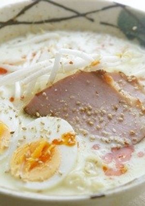 ピリ辛！豆乳塩ラーメン-レシピのメイン写真