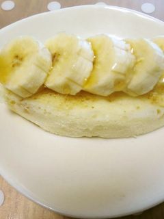 ♡離乳食♡レンジでバナナ蒸しパン-レシピのメイン写真