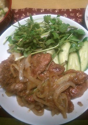 生姜好きのためのガッツリ！生姜焼き。-レシピのメイン写真