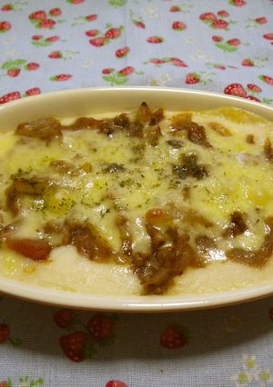 レトルトカレーで!簡単カレーグラタン-レシピのメイン写真