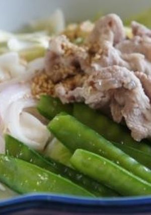 旬の野菜と豚肉の塩らーめん-レシピのメイン写真