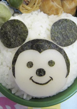 キャラ弁　ミッキー（ゆる〜い）-レシピのメイン写真