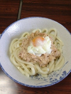 簡単ツナマヨうどん-レシピのメイン写真