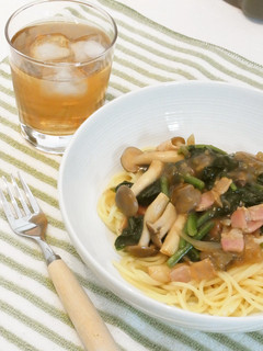 しょうゆあんかけ和風パスタ-レシピのメイン写真