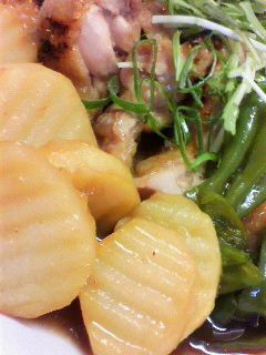 *鶏肉と素揚げ野菜のサッと煮*-レシピのメイン写真
