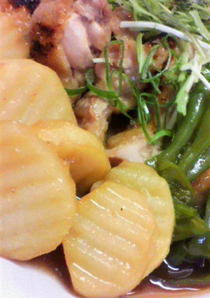 *鶏肉と素揚げ野菜のサッと煮*-レシピのメイン写真