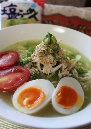 ✿味わいささみの塩ラーメン✿-レシピのメイン写真