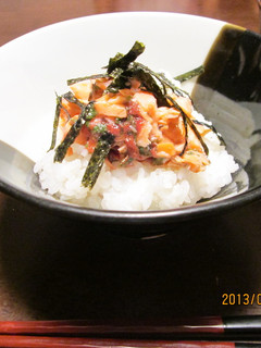 定番材料でヘルシー丼-レシピのメイン写真
