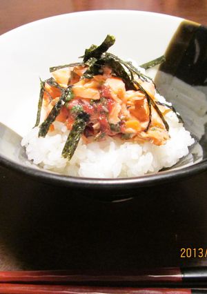 定番材料でヘルシー丼-レシピのメイン写真