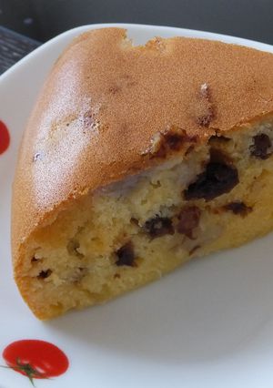炊飯器で簡単バナナ&ドライフルーツケーキ-レシピのメイン写真