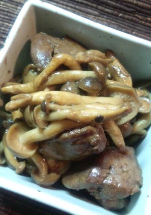 鶏レバーのぷりぷり甘辛煮-レシピのメイン写真