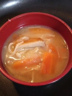 さつま揚げの味噌汁-レシピのメイン写真