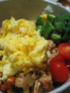見た目で勝負!彩りあんかけ丼♪-レシピのメイン写真