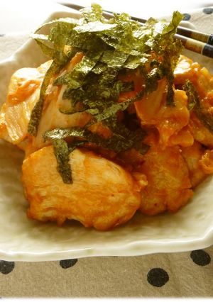 鶏胸肉DEキムチ~ズ炒め★丼も♬-レシピのメイン写真