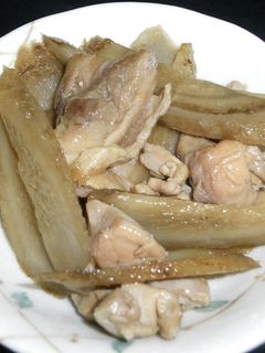 鶏ごぼう。お弁当にも♪麺つゆでも♪♪-レシピのメイン写真