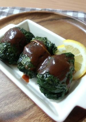 mカーボネロの焼きロールキャベツ-レシピのメイン写真