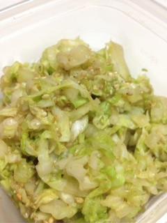 キャベツの胡麻和え-レシピのメイン写真