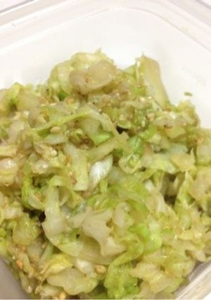 キャベツの胡麻和え-レシピのメイン写真